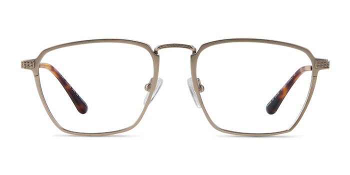 Astronomy Matte Gold Titane Montures de lunettes de vue d'EyeBuyDirect