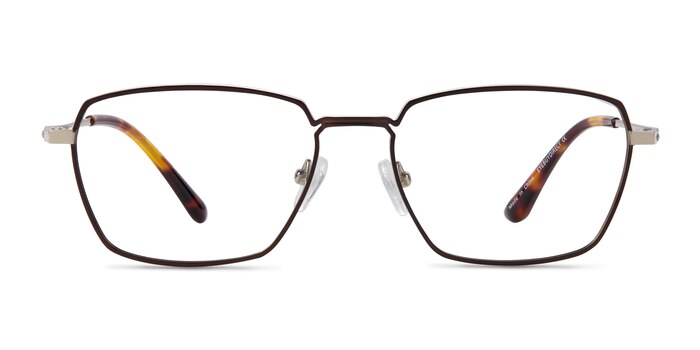 Eren Bronze Gold Titane Montures de lunettes de vue d'EyeBuyDirect