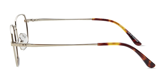 Eren Bronze Gold Titane Montures de lunettes de vue d'EyeBuyDirect
