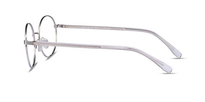 Sahel Argenté Titane Montures de lunettes de vue d'EyeBuyDirect