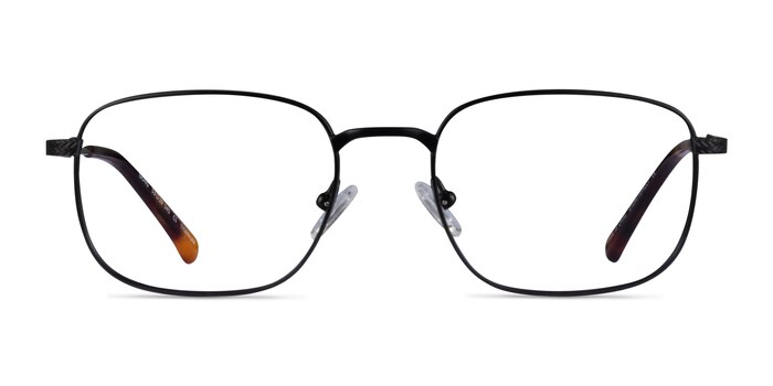Gong Noir Titane Montures de lunettes de vue d'EyeBuyDirect