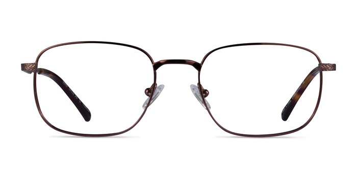 Gong Coffee Titanium Eyeglass Frames from EyeBuyDirect