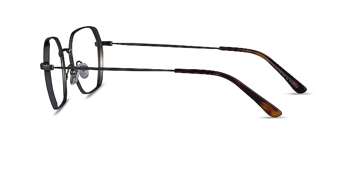 Kingston Gunmetal Titane Montures de lunettes de vue d'EyeBuyDirect