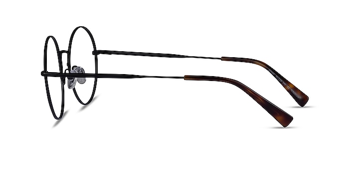 Jonah Noir Titane Montures de lunettes de vue d'EyeBuyDirect