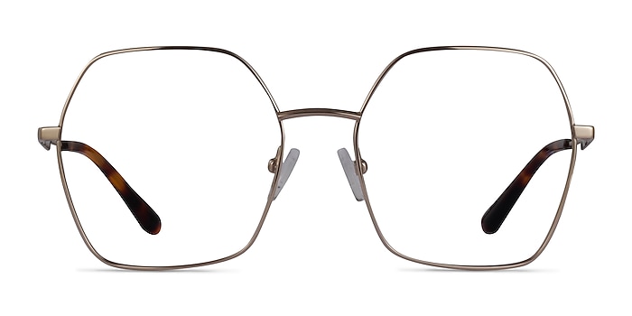 Elixir Gold Titanium Eyeglass Frames from EyeBuyDirect