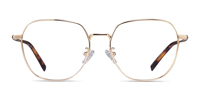 Alphabet Doré Titane Montures de lunettes de vue d'EyeBuyDirect