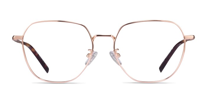 Alphabet Rose Gold Titanium Eyeglass Frames from EyeBuyDirect