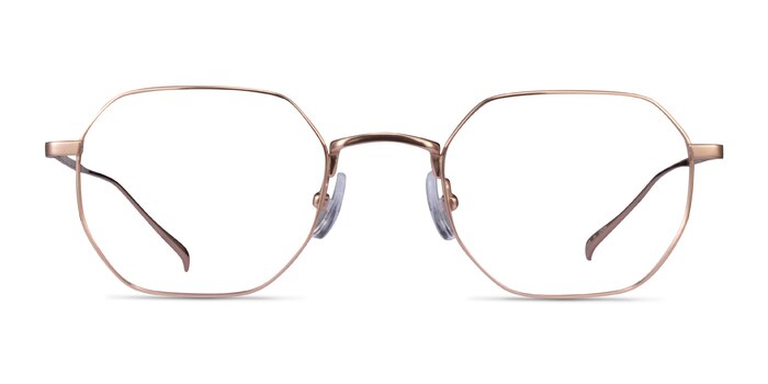Virgil Or rose Titane Montures de lunettes de vue d'EyeBuyDirect