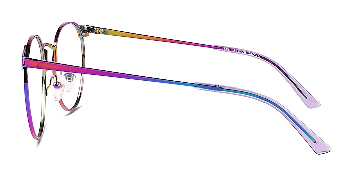 Alsie Rainbow Titanium Eyeglass Frames from EyeBuyDirect