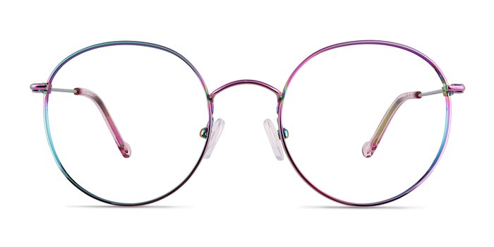 Gavi Rainbow Titanium Eyeglass Frames from EyeBuyDirect