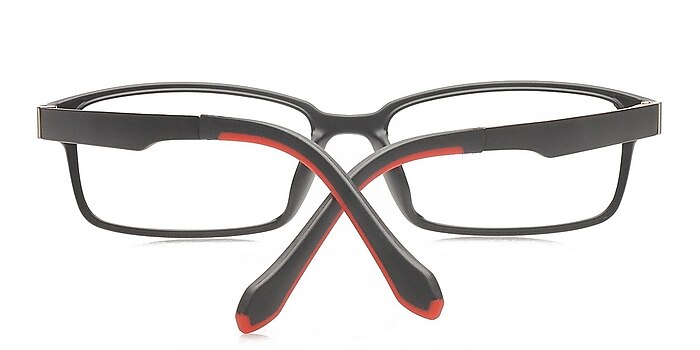 Black Caeavu -  Lightweight Plastic Eyeglasses