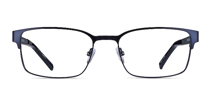 Monsoon Dark Blue Eco-friendly Eyeglass Frames from EyeBuyDirect