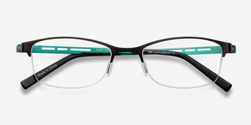 Brown Pearl -  Lightweight Metal Eyeglasses