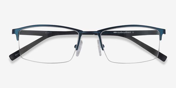 Navy Furox -  Metal Eyeglasses