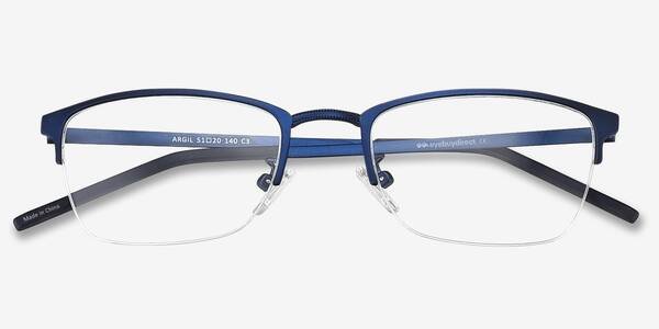 Matte Navy Argil -  Metal Eyeglasses