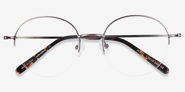 Gunmetal Albee -  Metal Eyeglasses