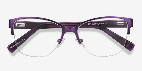 Violet Feline -  Acetate-metal Lunettes de vue