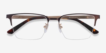 Brun Brink -  Métal Lunettes de vue