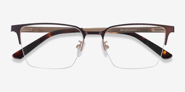 Brown Brink -  Metal Eyeglasses