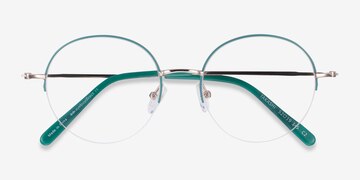 Green & Gold Takashi -  Fashion Metal Eyeglasses