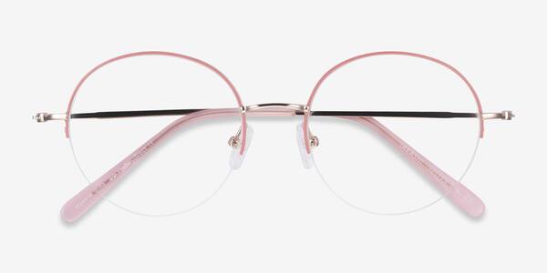 Pink & Gold Takashi -  Metal Eyeglasses
