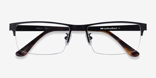 Black Travis -  Metal Eyeglasses