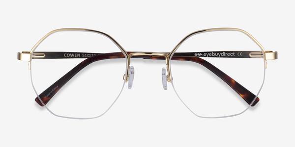 Gold Cowen -  Metal Eyeglasses