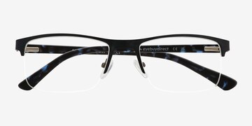 Black Robertson -  Acetate Eyeglasses
