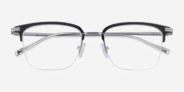 Black Timeless -  Metal Eyeglasses
