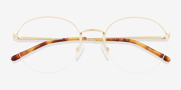 Gold Nico - Metal Eyeglasses Gold Nico - Metal Eyeglasses