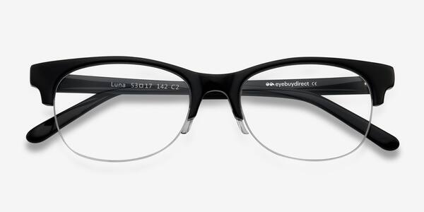 Black Luna -  Acetate Eyeglasses
