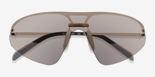 Silver Strider -  Metal Sunglasses