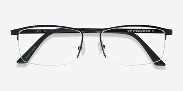 Noir Lake -  Légèreté Titanium Lunettes de vue