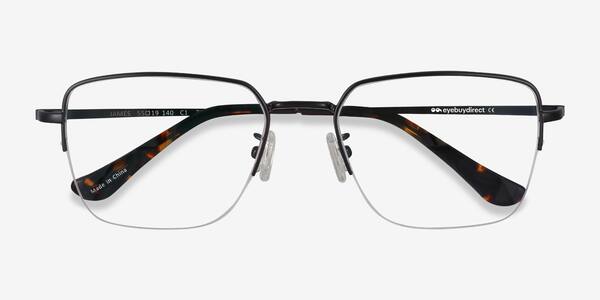 Noir James -  Titanium Lunettes de vue