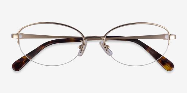 Shiny Light Gold Coach HC5207TD -  Titanium Eyeglasses