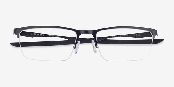 Satin Black Oakley Liteboard -  Metal Eyeglasses