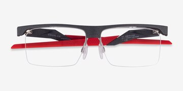 Satin Light Steel Oakley Coupler -  Plastic Eyeglasses