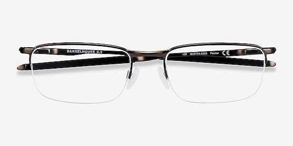 Pewter Oakley Barrelhouse 0.5 - Metal Eyeglasses Pewter Oakley Barrelhouse 0.5 - Metal Eyeglasses