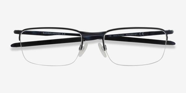 Matte Midnight Oakley Barrelhouse 0.5 -  Metal Eyeglasses