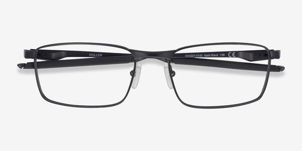 Satin Black Oakley Fuller -  Metal Eyeglasses