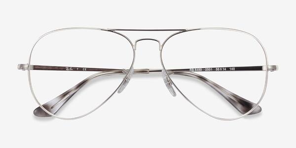 Silver Ray-Ban RB6489 -  Metal Eyeglasses