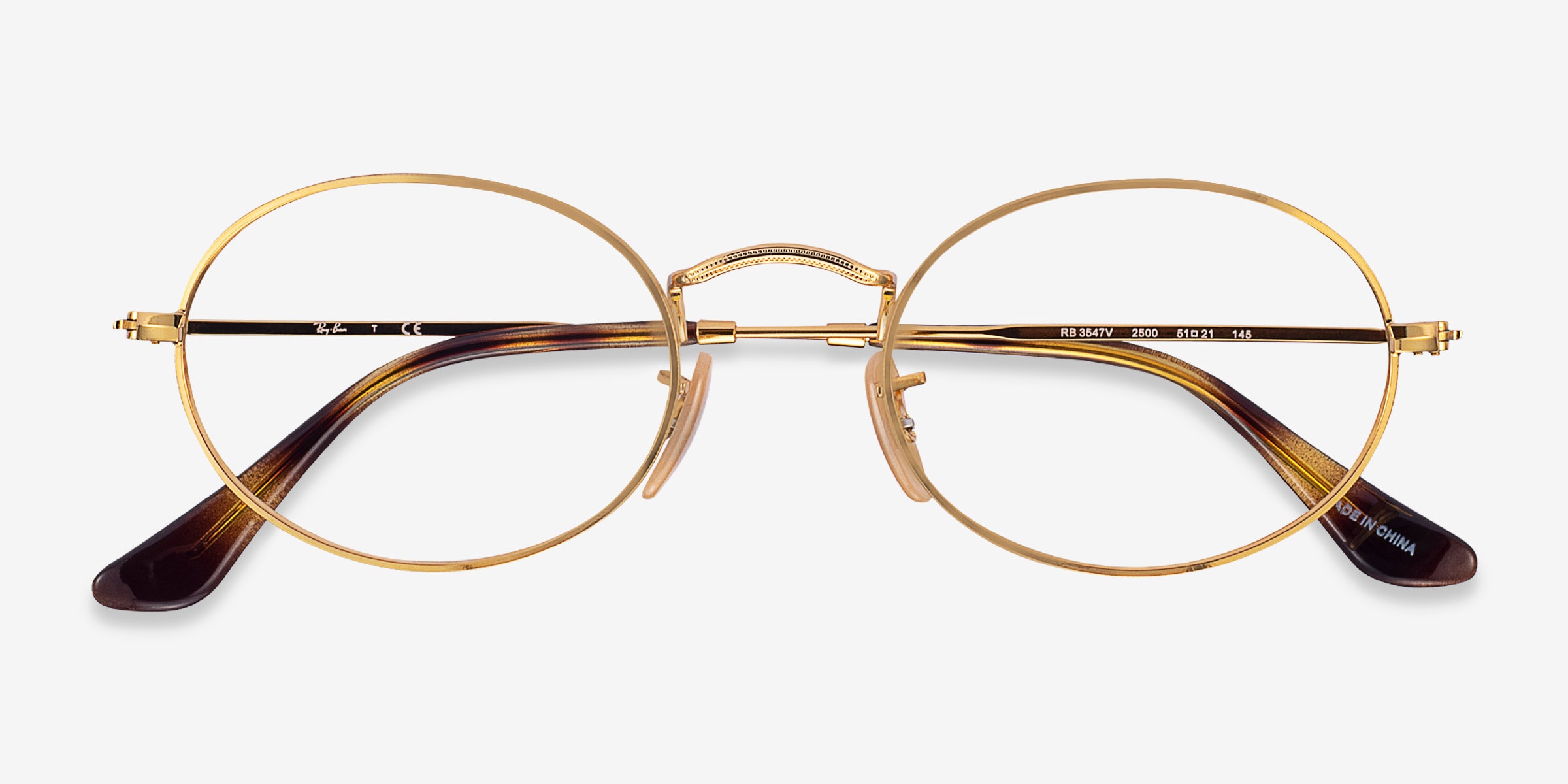 Ray ban clearance oval frames