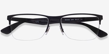 Black Ray-Ban RB6335 -  Geek Metal Eyeglasses