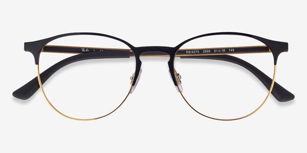 Black Gold Ray-Ban RB6375 -  Metal Eyeglasses