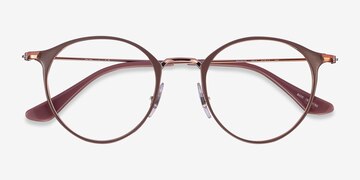 Light Brown Ray-Ban RB6378 -  Metal Eyeglasses