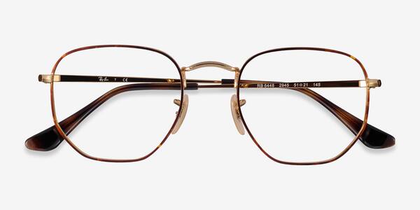 Tortoise Gold Ray-Ban RB6448 -  Métal Lunettes de vue
