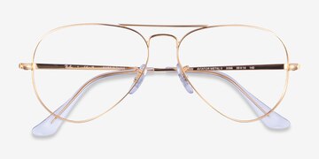 Legend Gold Ray-Ban Aviator Metal II -  Metal Eyeglasses