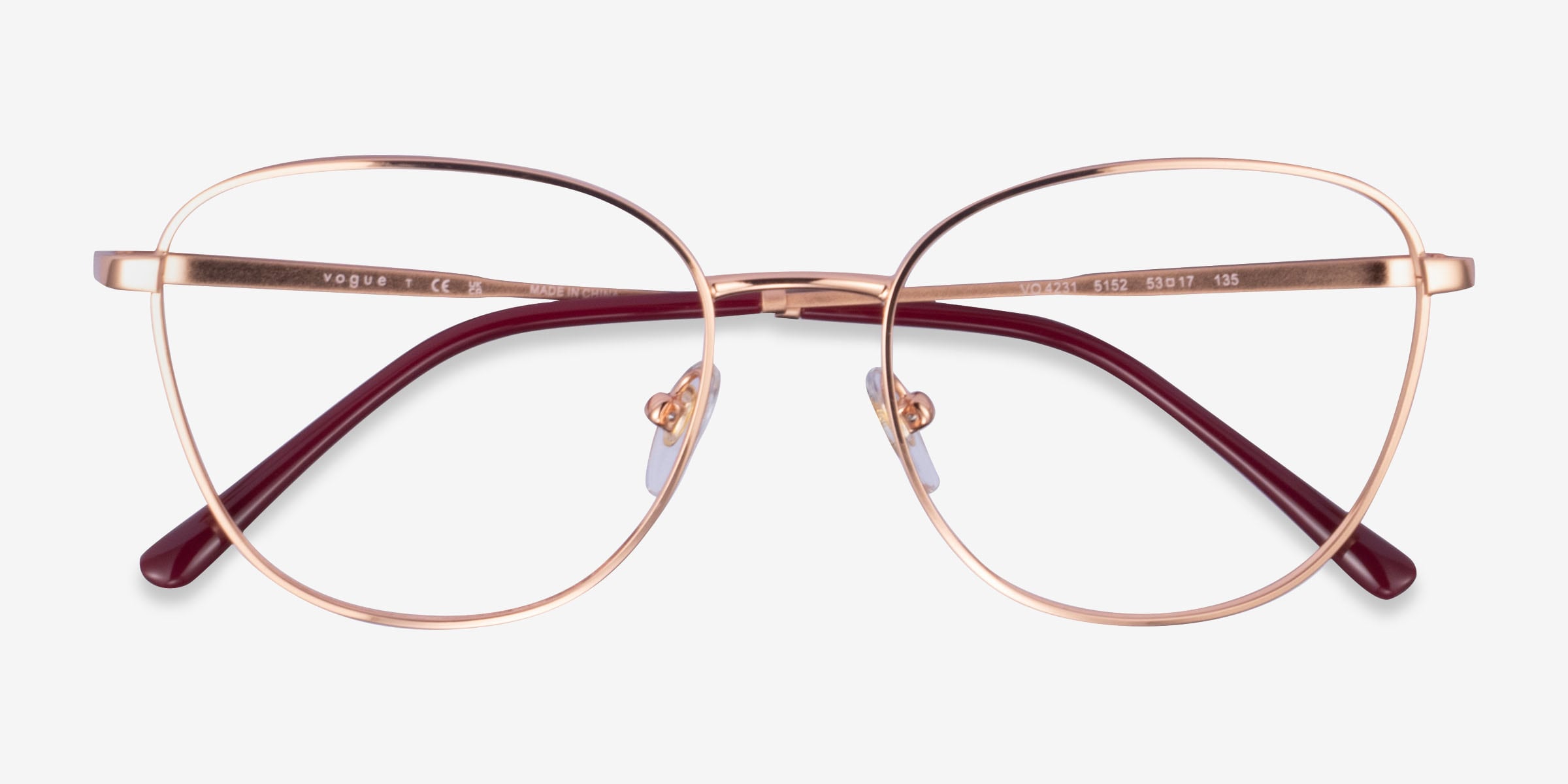 Vogue hotsell eyewear frames