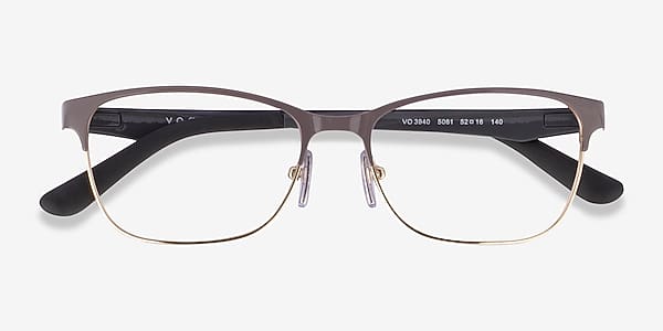 Dark Gray Vogue Eyewear VO3940 - Metal Eyeglasses Dark Gray Vogue Eyewear VO3940 - Metal Eyeglasses