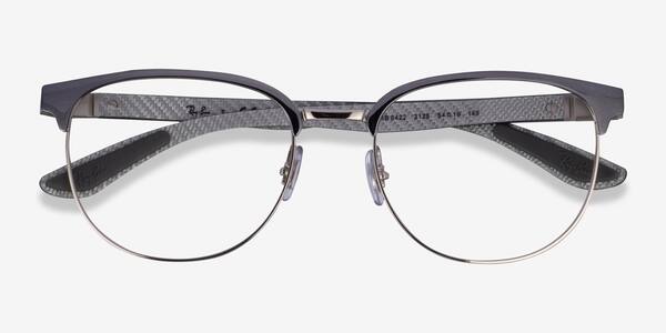 Gray Silver Ray-Ban RB8422 -  Metal Eyeglasses